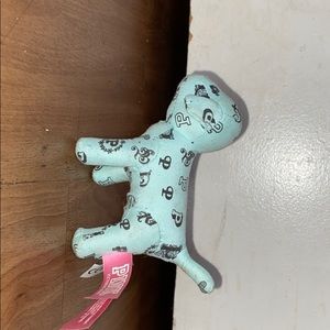 Small blue Victoria secret dog